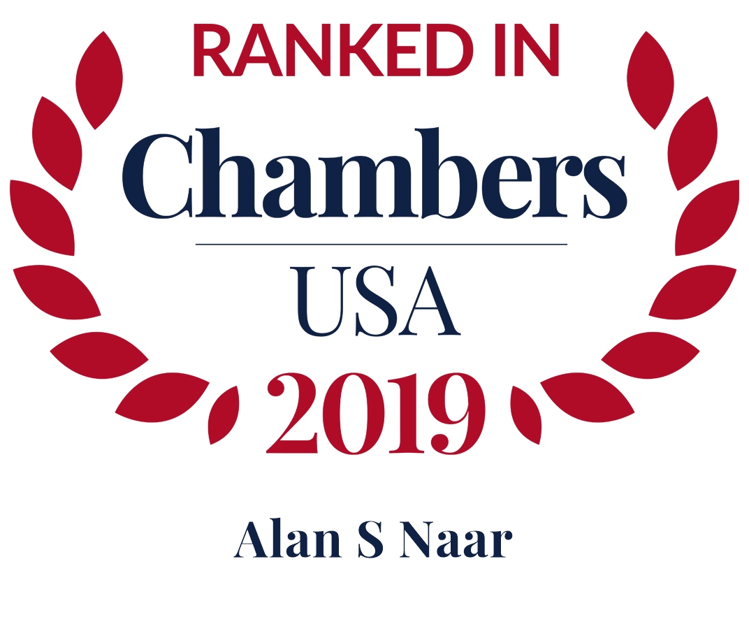 Alan S. Naar Ranked in Chambers USA 2019