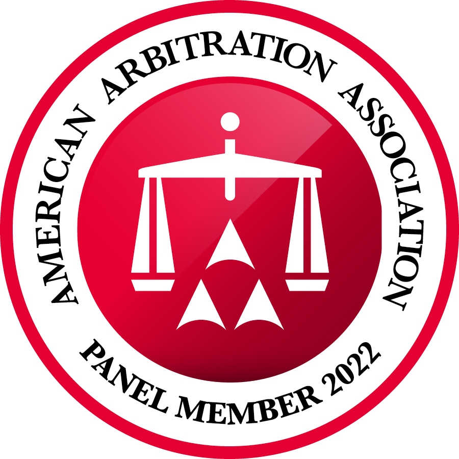 American Arbitration Association Panel Member 2022