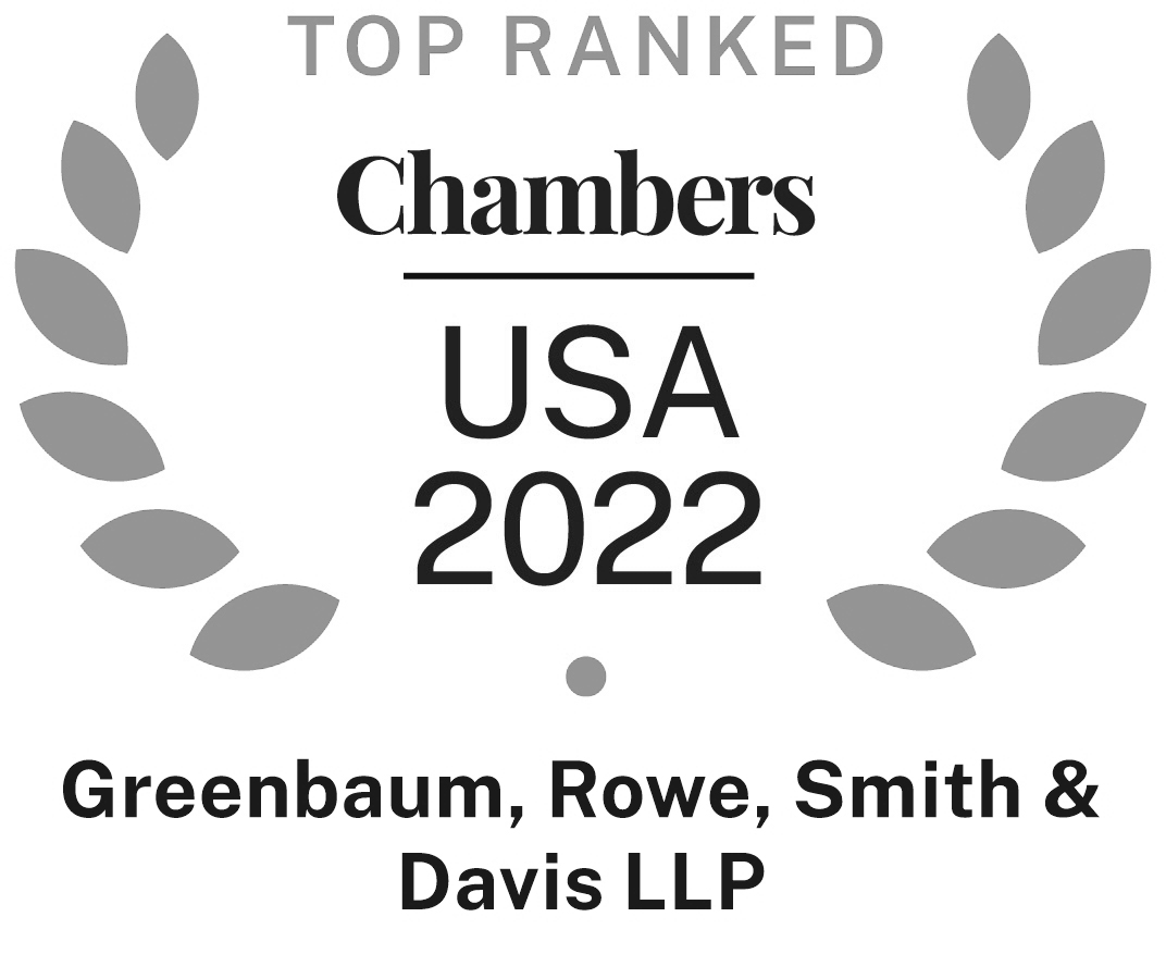 Greenbaum, Rowe, Smith & Davis LLP Ranked in Chambers 2022