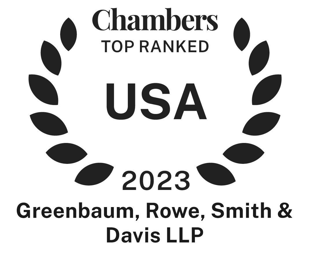 Greenbaum, Rowe, Smith & Davis LLP Ranked in Chambers USA 2022