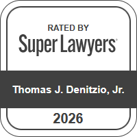 Rated By SuperLawyers Thomas J. Denitzio Jr. 2026