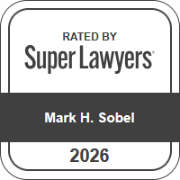 Rated By SuperLawyers Mark Sobel 2026