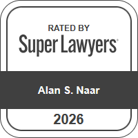 Rated By SuperLawyers Alan S. Naar 2026