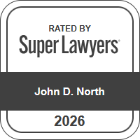 Rated By SuperLawyers John D. North 2026
