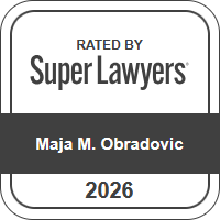 Rated by Super Lawyers Maja M. Obradovic 2026