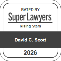 Rated By SuperLawyers David C. Scott 2026