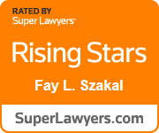 Rated By SuperLawyers Rising Stars Fay L. Szakal